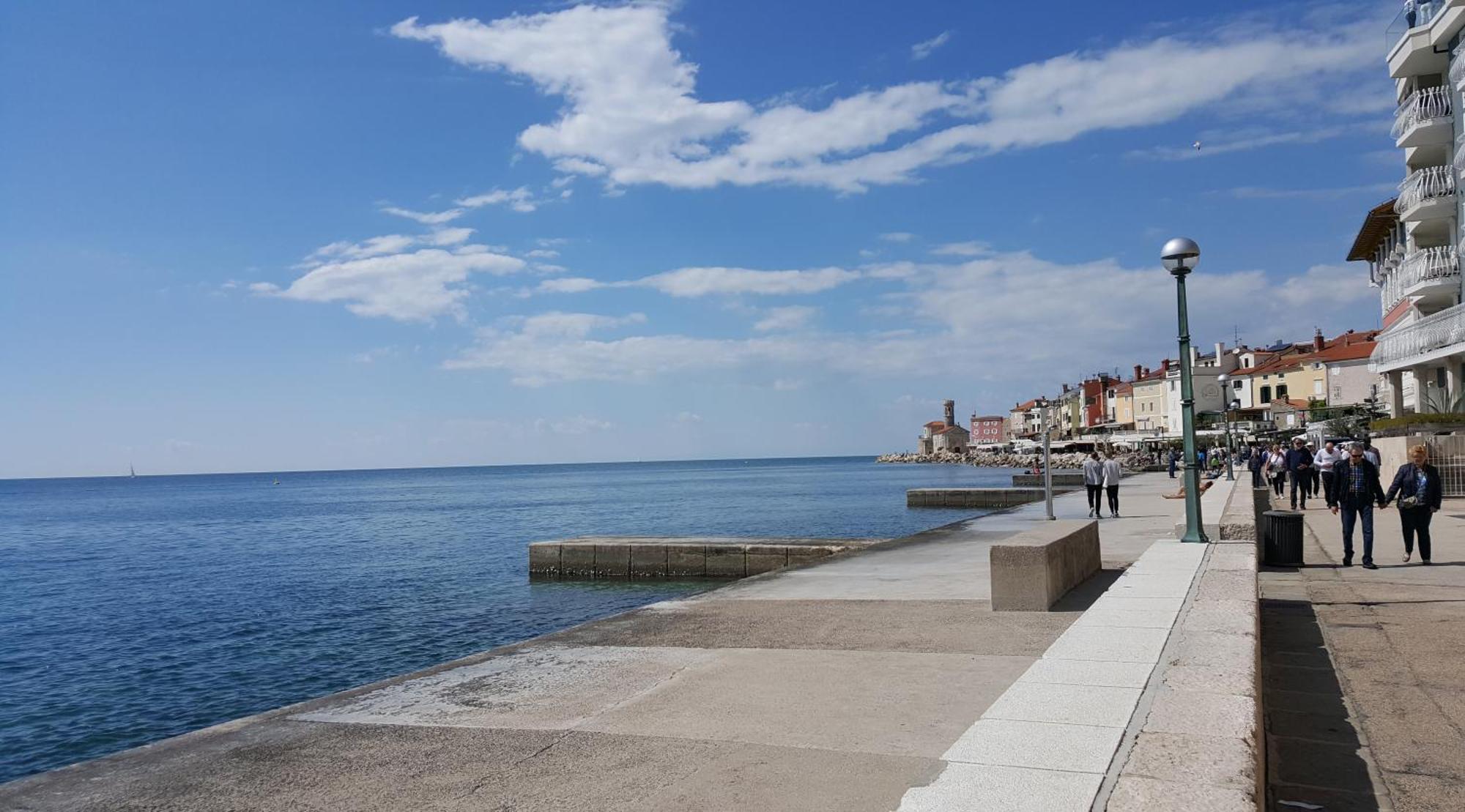 Penthouse Alma Vivoda Piran Kültér fotó